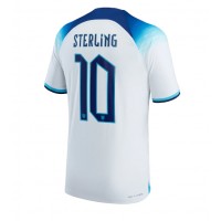 Anglicko Raheem Sterling #10 Domáci futbalový dres MS 2022 Krátky Rukáv